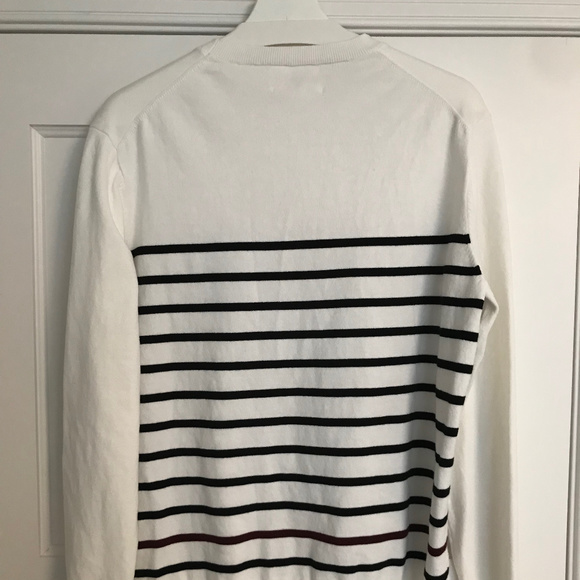 Black Brown 1826 Striped Pullover - Picture 4 of 6